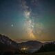 Sternenpark Attersee-Traunsee: widok w kierunku Weissenbach